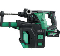 HiKoki DH36DPB Multi Volt (36V) Cordless Rotary Hammer with Dust Extractor System Body Only