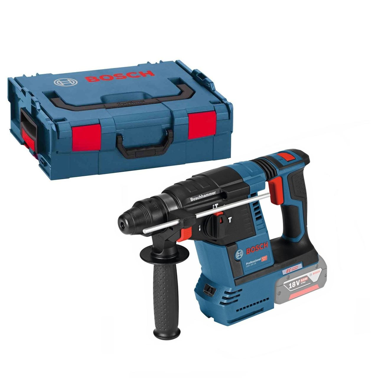 Bosch GBH 18 V-26 Brushless 18V SDS-Plus Hammer Drill Body Only L-BOXX