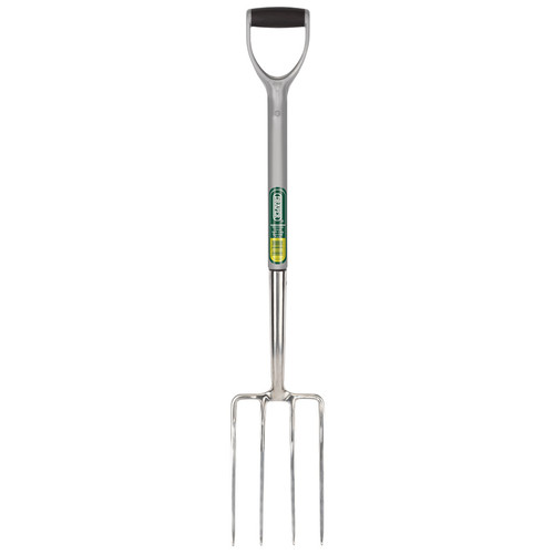 Draper Stainless Steel Garden Fork with Soft Grip (83755)