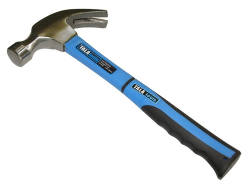 Tala 16oz Fibreglass Shaft Curved Claw Hammer (TAL260616)