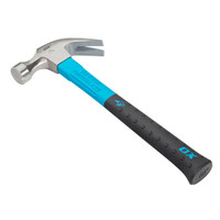 Ox Pro 16oz Curved Fibreglass Claw Hammer