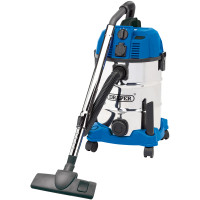 Draper 30L Wet Dry Vacuum with Stainless Steel Tank (1600W)