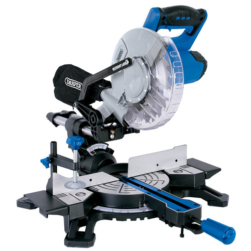 Draper 210mm Compound Mitre Saw with Laser (1500W) (83677)