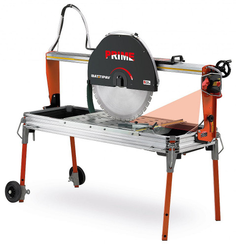 Battipav Prime 650S Bridge Saw with Laser and Wheels (3 Phase) (90651)