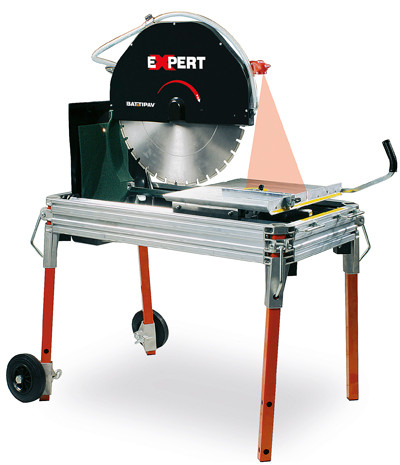 Battipav Expert 500S Stone Saw with Laser and Wheels (3 Phase) (9501)