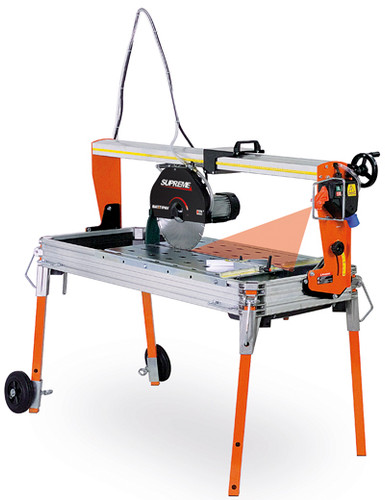 Battipav Supreme 100S Marble Bridge Saw with Wheels & Laser (81001)