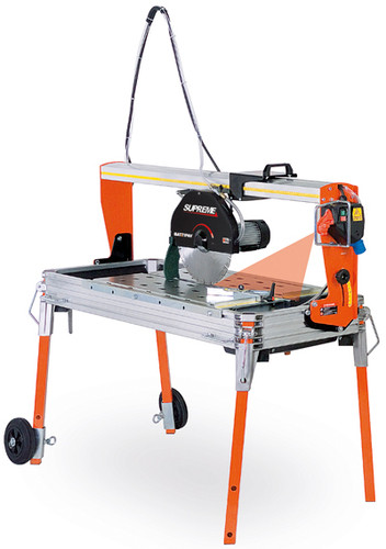 Battipav Supreme 85S Marble Bridge Saw with Wheels & Laser (80851)