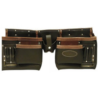 Rolson Two Tone Top Grain Double Tool Pouch