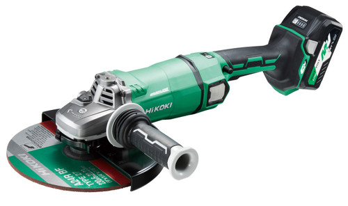 Hikoki 230mm 36V Cordless Angle Grinder (2 x 2.5Ah) (G3623DA)