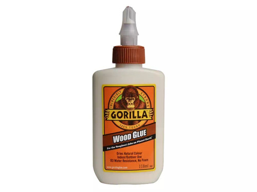 Gorilla 118ml PVA Wood Glue (GRGGWG118)