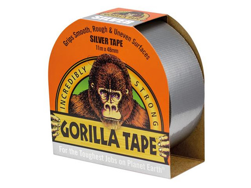 Gorilla Duct Tape 48mmx 11m (Silver) (GRGCLOTHSIL)