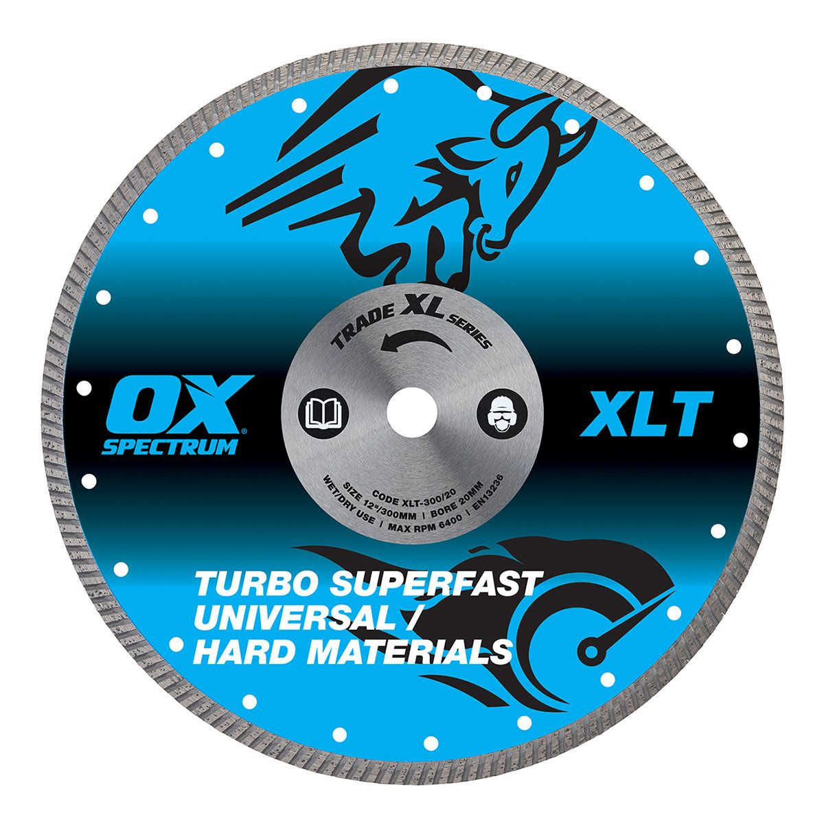 Ox 300mm XLT Turbo Diamond Blade (XLT-300/22)
