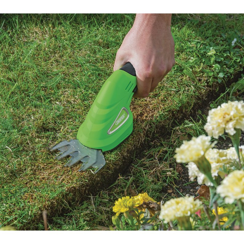DRAPER 7.2V CORDLESS GRASS AND HEDGE SHEAR KIT