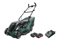 Bosch AdvancedRotak 36-650 Cordless lawnmower with 2 x 2Ah Batteries