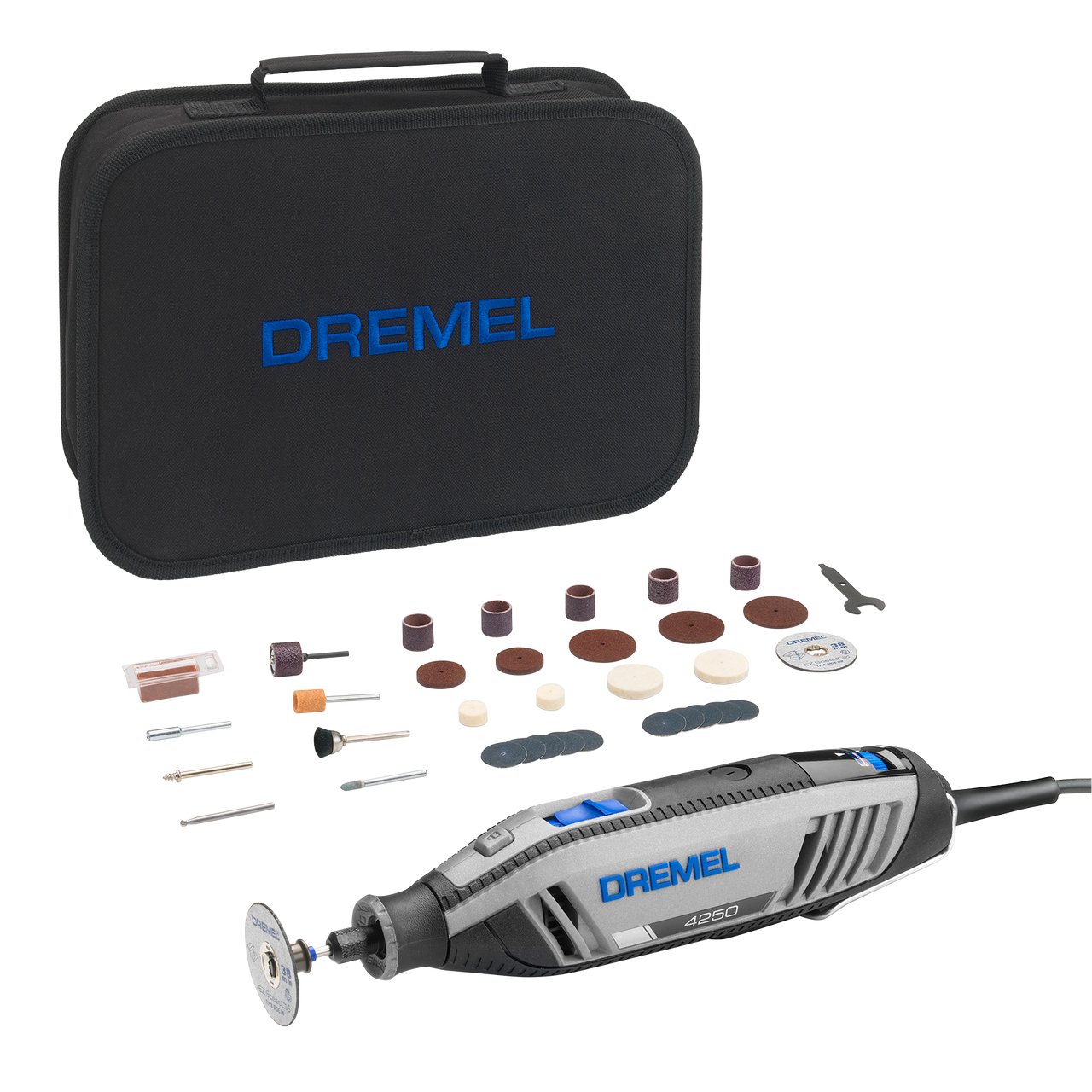 New Dremel 4000-2/30 120-Volt Variable Speed Rotary Tool Kit Case &  Accessories
