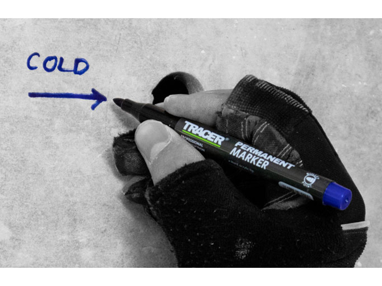 Tracer Black Construction Permanent Marker (SM-APM1)