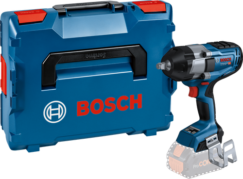 Bosch GDS 18V-1000 1/2" BiTurbo Impact Wrench Body Only (L-Boxx) (06019J8301)