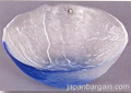 Glass Salad Soup Serving Bowl 9.5in Dia