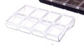 Japanese Plastic 8 Compartments Beads Case