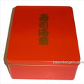Sushi Nori Kan Japanese Seaweed Container for Sushi Chef Japanese Restaurant Made in Japan 9x8.5 inch, Full Sheet, Red