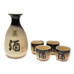 Kafuh Porcelain Sake Set 