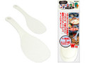 Japanese Rice Paddles Set of 2, White