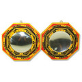 Set of 2 Chinese Feng Shui Bagua Mirror Convex & Concave