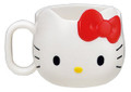 Sanrio Hello Kitty Face Die-Cut Water Mug