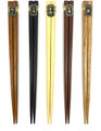 5 Pairs Wooden Chopstick Gift Set