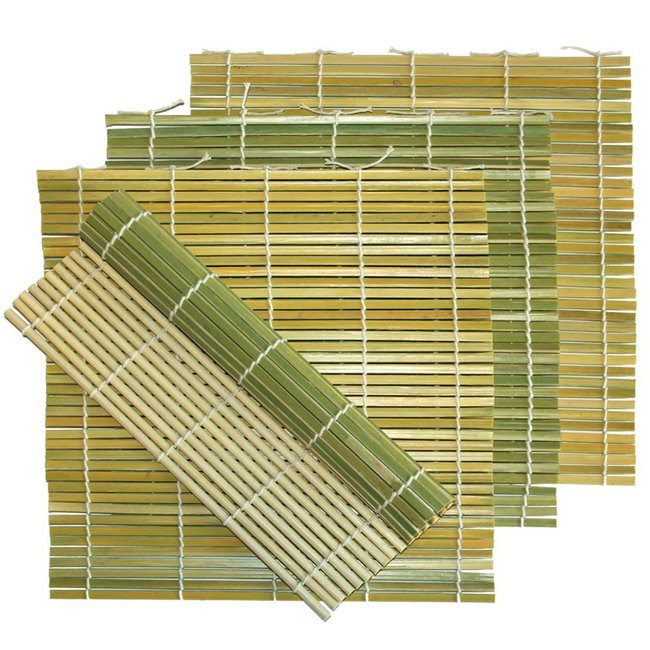 5pc Bamboo Sushi Mat 9 5in Japan Bargain Inc