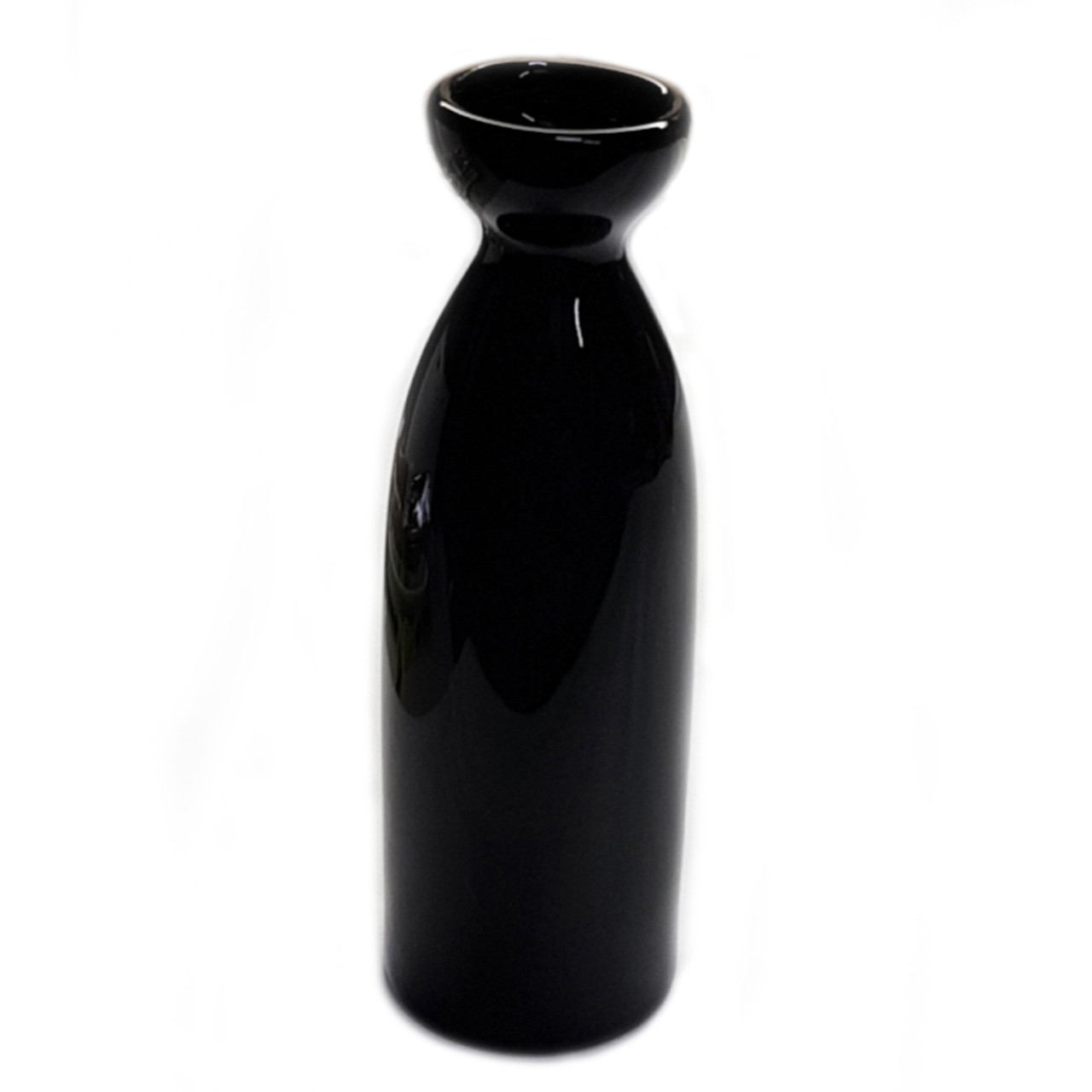 Black Sake Carafe Bottle 7.5 inch Japan Bargain Inc