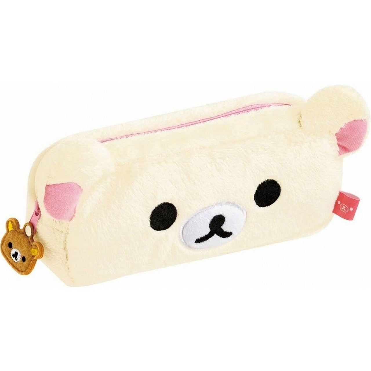 FD4298* High Quality Plush Rilakkuma Relax Bear Cute Make Up Pencil Case Bag