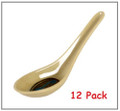 12x Green Asian Melamine Spoons