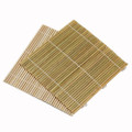 Set of 6 Bamboo Sushi Rolling Mats 9 1/2 Inches Square