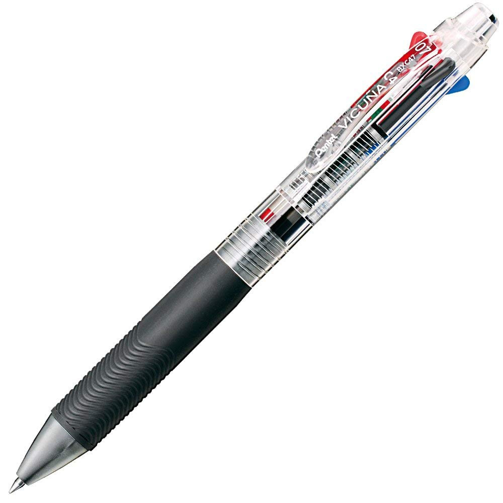 Pentel Vicuna Penna A Sfera: Scrittura Fluida, Punto Fine (0.7 Mm), Colore Nero - Perfetta Per Ufficio E Scuola - 2