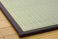 Tatami Japanese Igusa Mattress Indigenous Unit MAT Made in Japan 9 piece set (Brown)