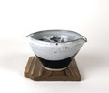 Japanese Ikebana Shigaraki Pottery Zen Flower Arrangement Vase 4706