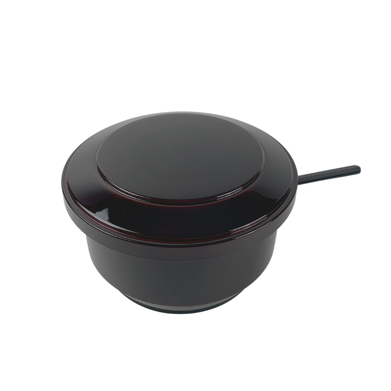 Rice Serving Bowl with Lid Rice Paddle Spoon Japanese Ohitsu Container