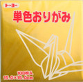 Toyo Origami Paper Single Color  Gold  15cm 100 Sheets