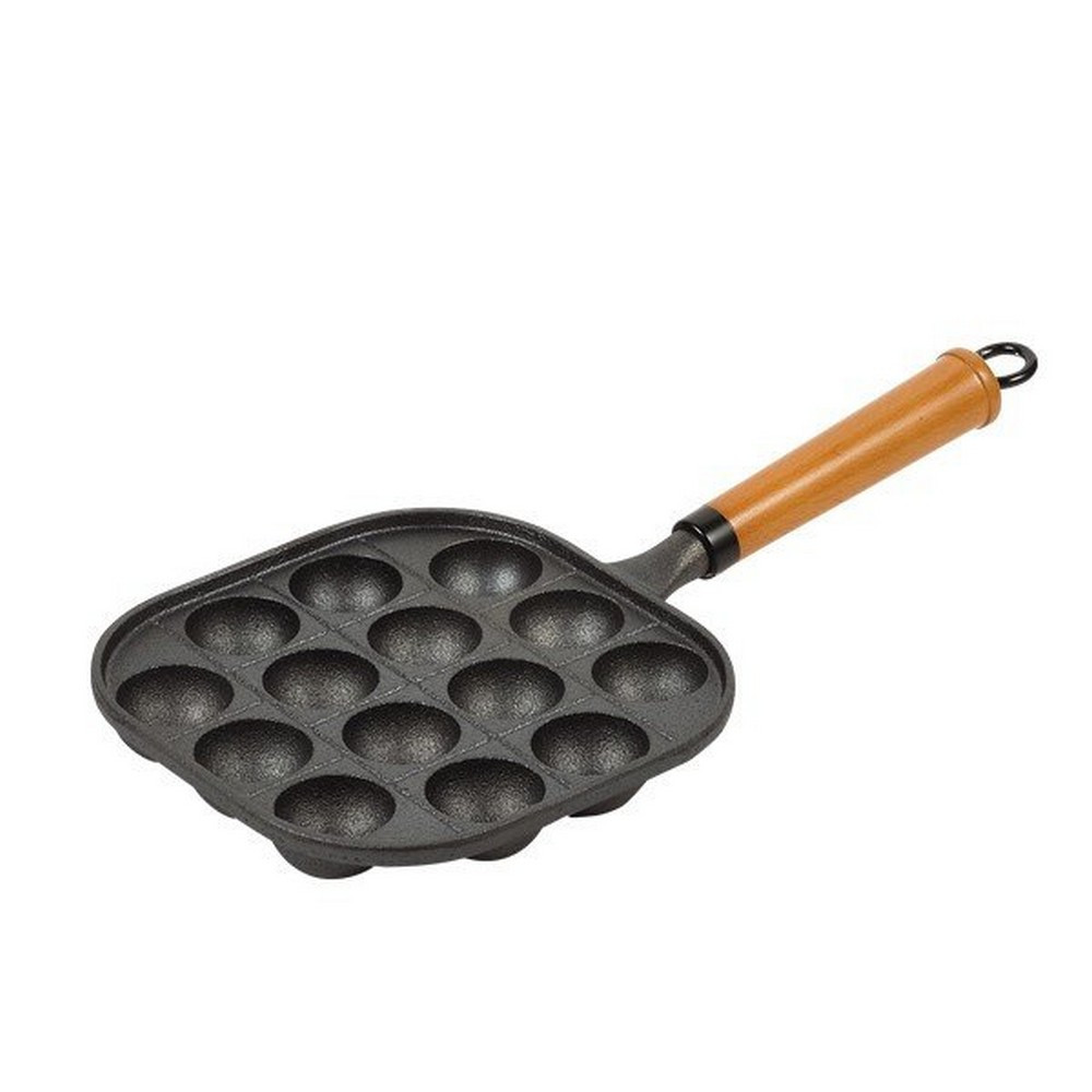 Takoyaki Pan Cast Iron Takoyaki Maker Skillet Griddle Japanese Octopus