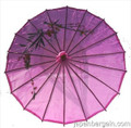 Purple Oriental Parasol 32in