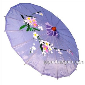 Lavender Asian Parasol 22in 157-2 S-2198 