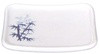 Bamboo Melamine Sushi Plate 5.5x4.75in