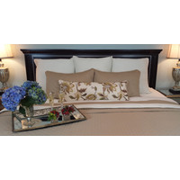 Bed Voyage Coverlet - Champagne