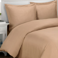 Royal Tradition Bamboo Viscose Duet Cover Sets - Taupe