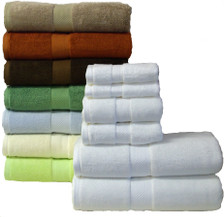 Abundance Bamboo Blend 6 Piece Towel Set