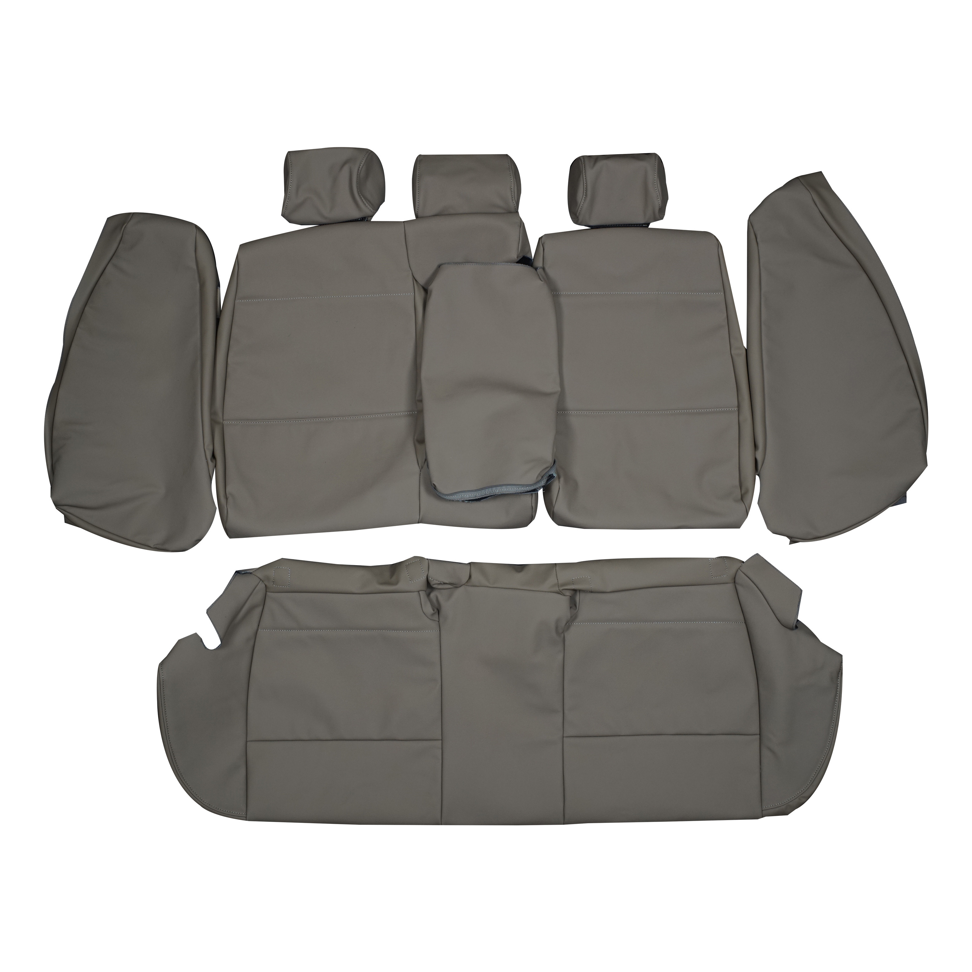 2006-2011 BMW E90 328i 330i Sedan Custom Real Leather Seat Covers (Rear