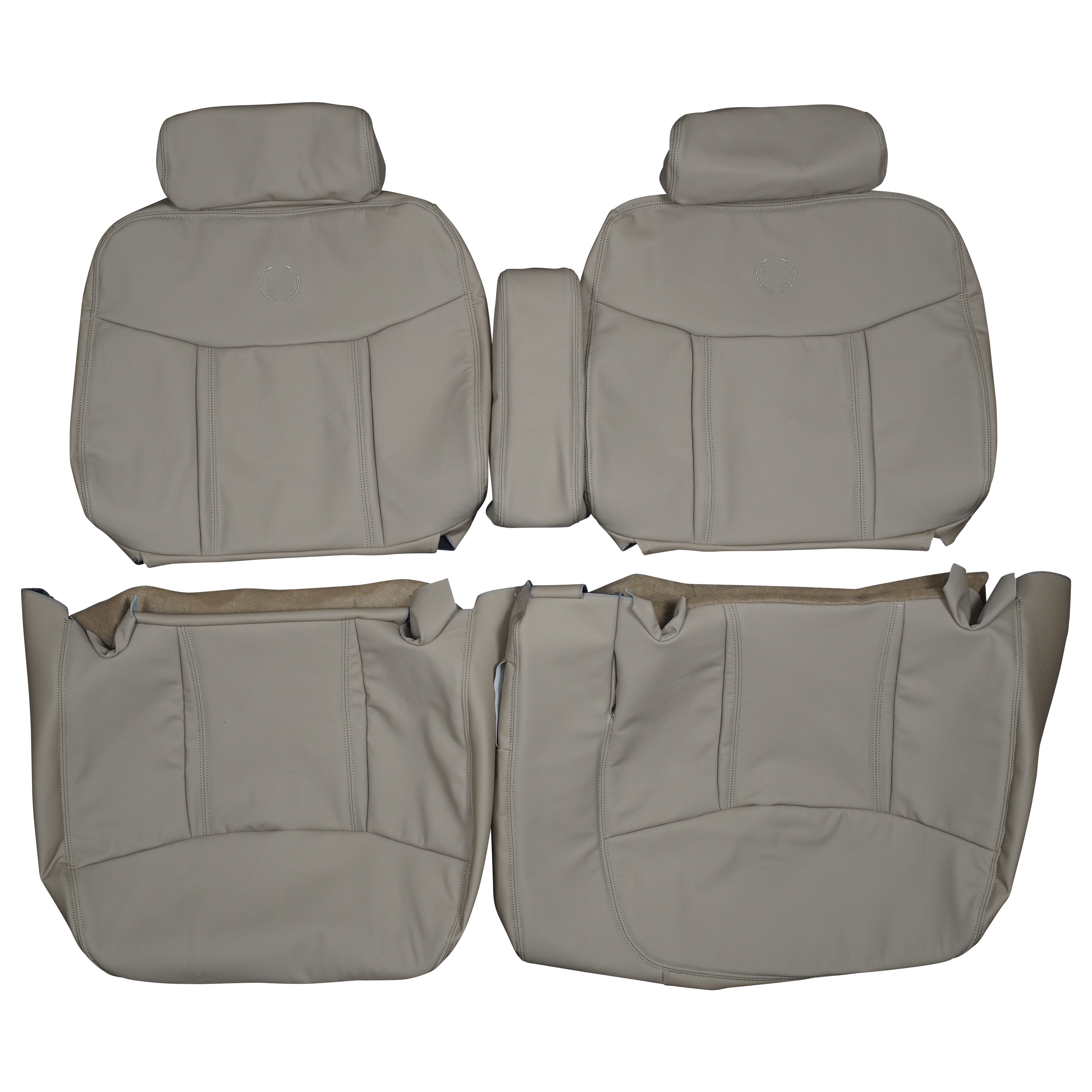 1992-1993 Cadillac Deville Custom Real Leather Seat Covers (Front
