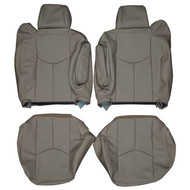 2003-2006 Cadillac Escalade Custom Real Leather Seat Covers (Front)