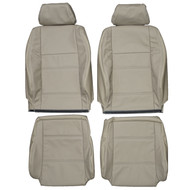 1998-2002 Volkswagen Golf Cabriolet Convertible Custom Real Leather Seat Covers (Front)